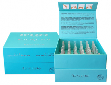 24-hour hyaluronic³ ampoules box